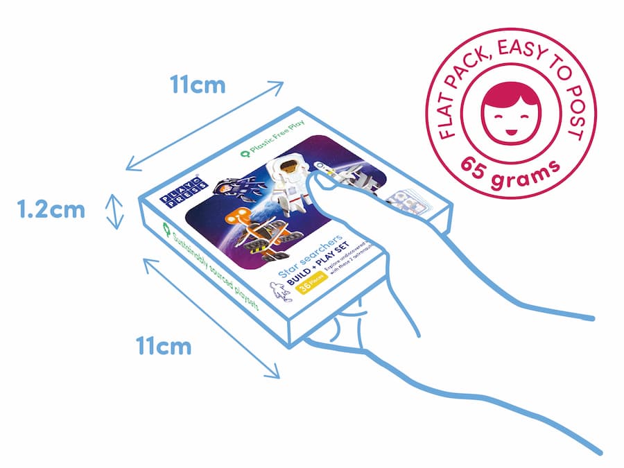 Environmentally friendly space toy